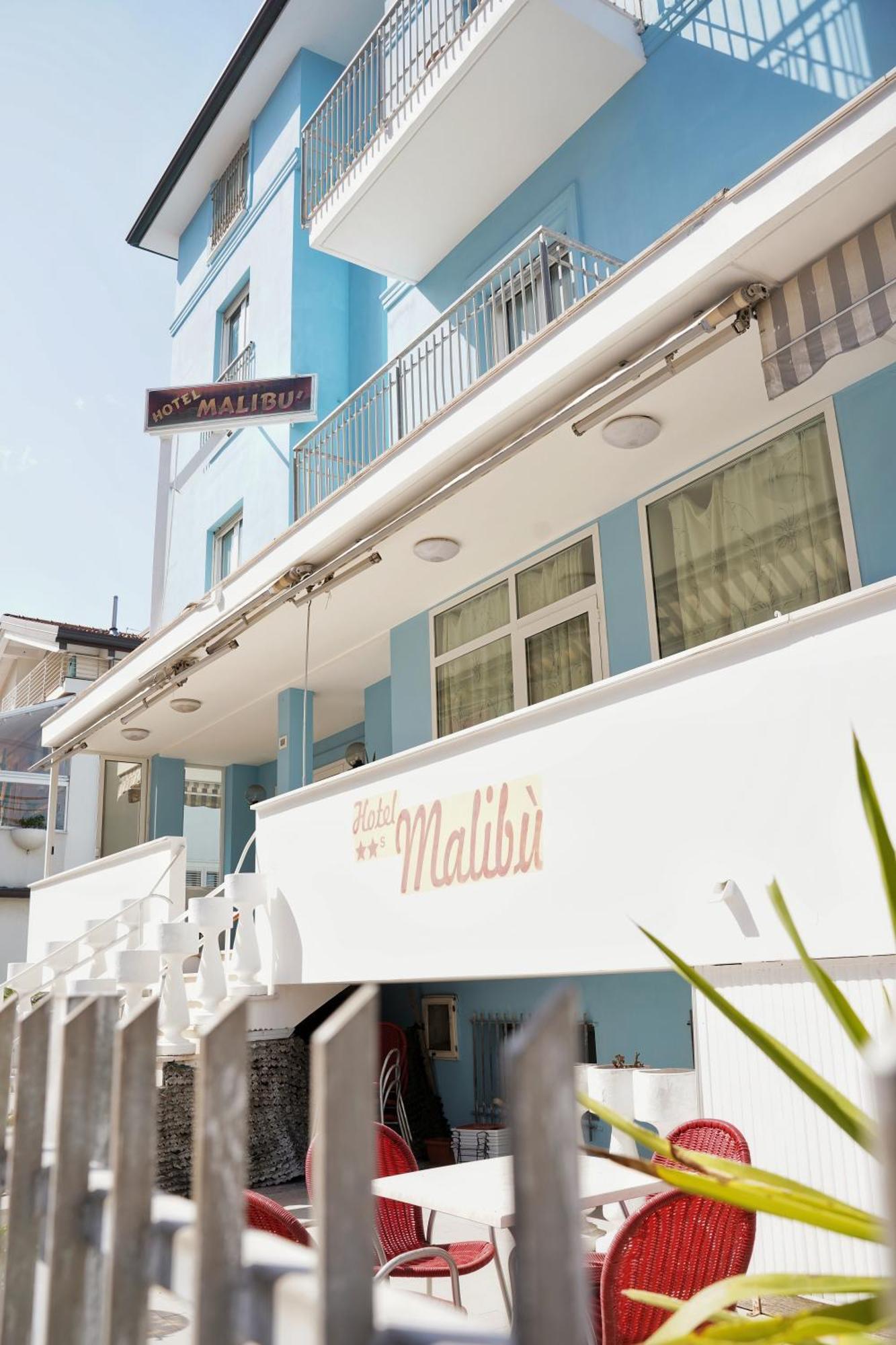 Hotel Malibu Mare Римини Экстерьер фото